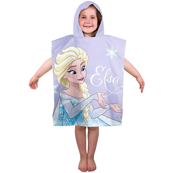 Princesse Disney : Serviette Poncho Elsa La Reine des Neiges