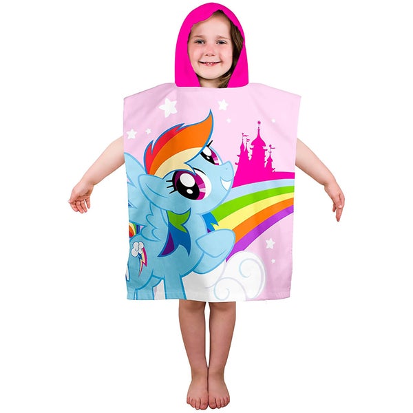 My Little Pony : Les amies, c'est magique : Serviette Poncho Equestria