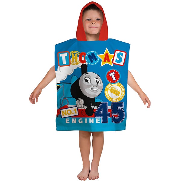 Thomas and Friends Patch Poncho Towel