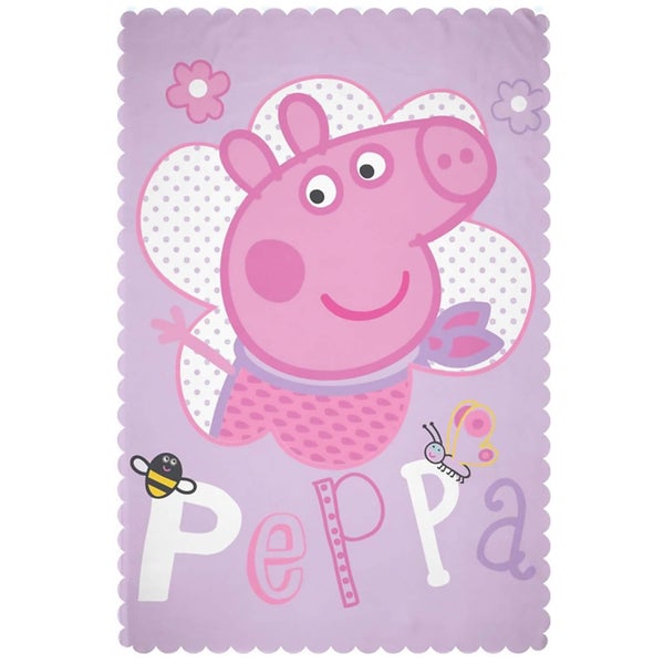 Peppa Pig Happy Fleece Blanket