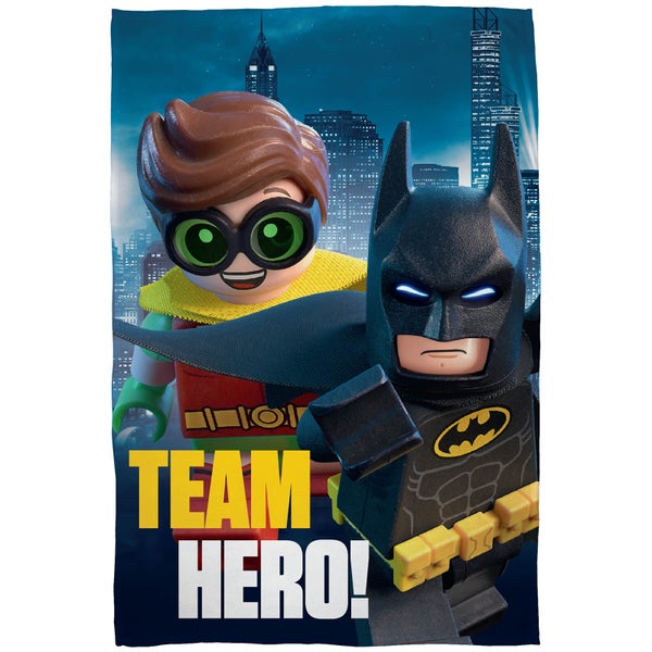 Plaid en Polaire LEGO Batman Movie - 120 x 150cm