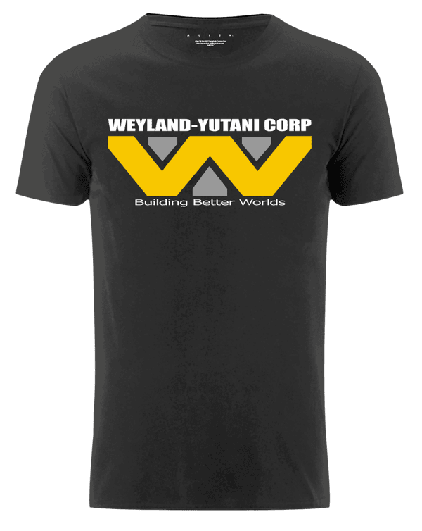 Weland-Yutani Corps Men's Black T-Shirt
