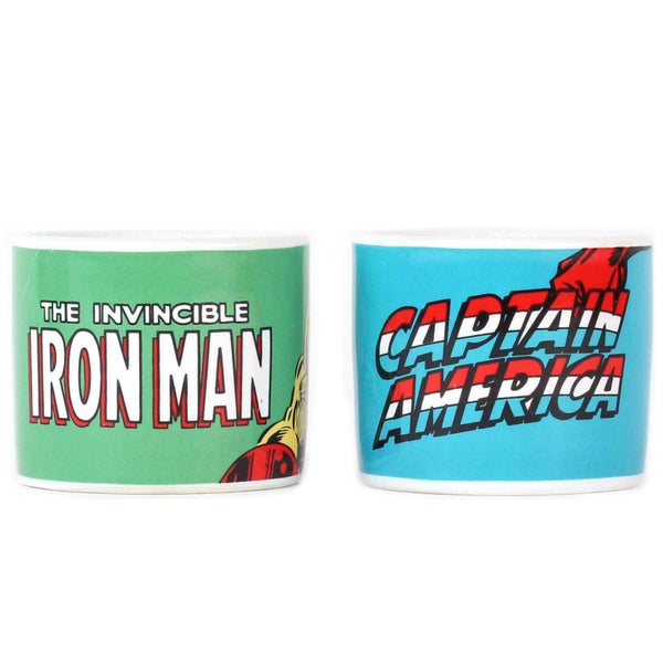 Marvel Captain America Set of 2 Egg Cups