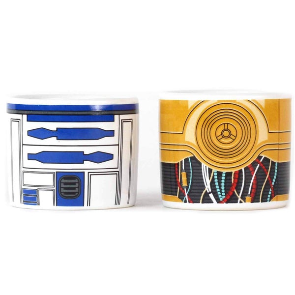 Star Wars R2D2 & C3PO Set of 2 Egg Cups