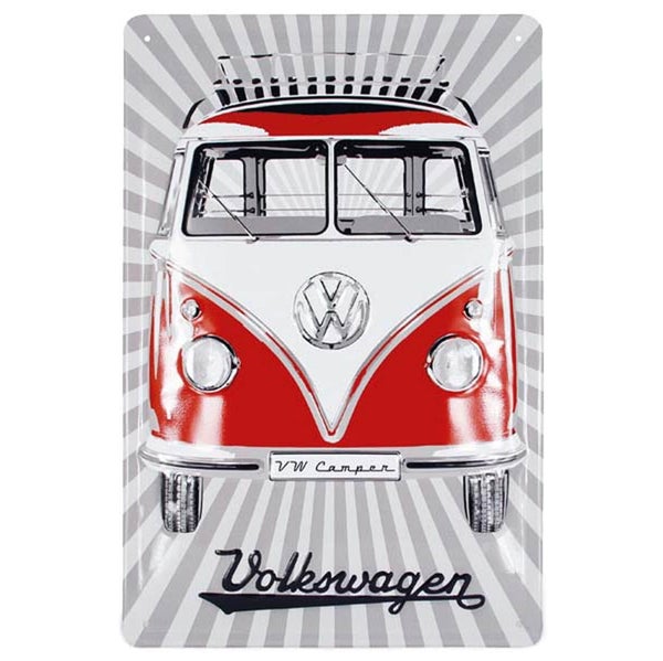 VW Collection Front Metal Sign (20 x 30cm)