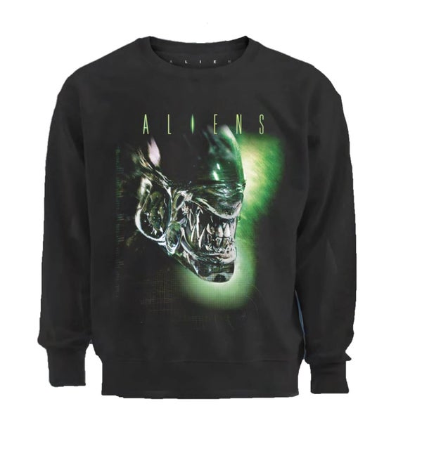 Aliens Xenomorph Men's Black Sweatshirt