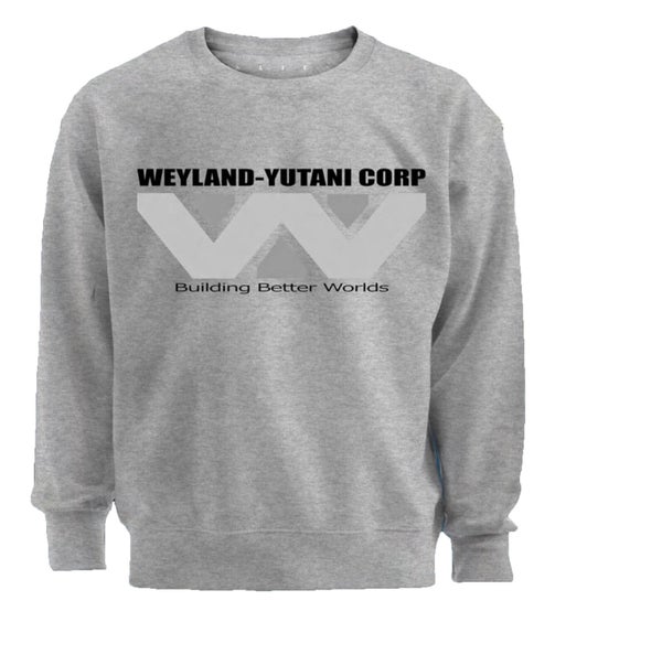 Sweat Homme Weyland-Yutani Corp Alien - Gris