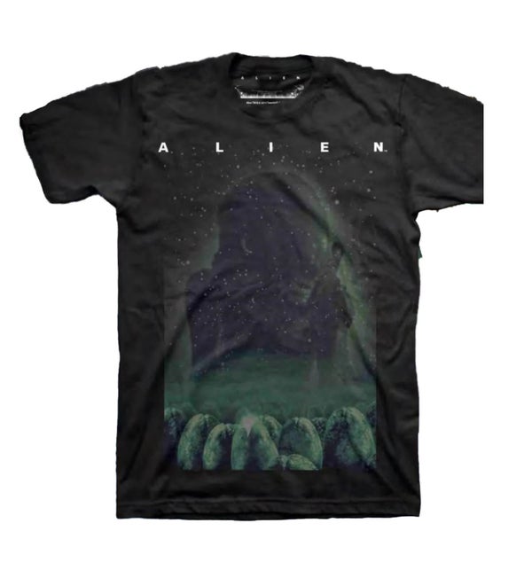 Alien Xenomorph Nest Men's Black T-Shirt