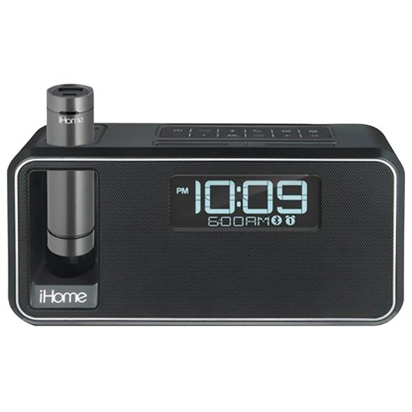 Réveil Station iHome Double Charge Bluetooth NFC Stéréo - Noir