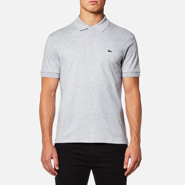 Lacoste Men's Polo Shirt - Silver Chine