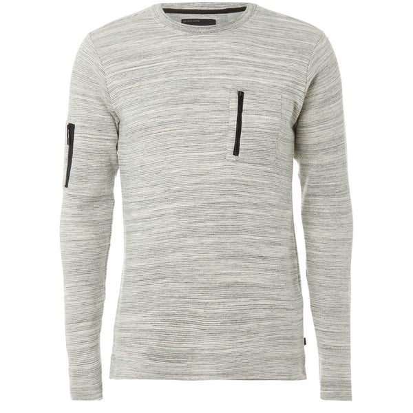 Dissident Men's Facade Sweatshirt - Grey