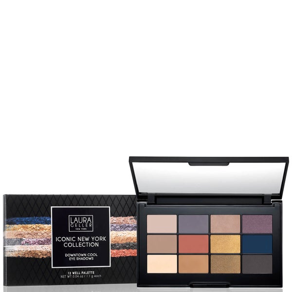 Палетка теней Laura Geller The Iconic New York City Collection Eye Shadow Palette in Downtown Cool 13,2 г