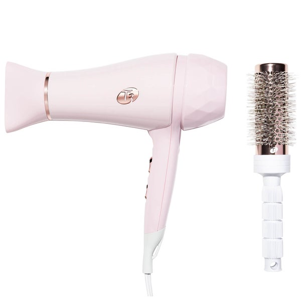 T3 Featherweight Luxe 2i Hair Dryer - Soft Pink & Rose Gold (Exclusive to SkinStore)