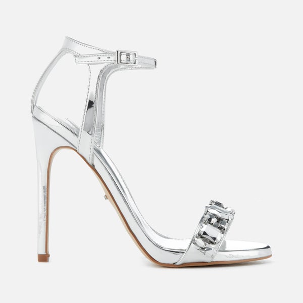 Carvela Women's Gail Barely There Heeled Sandals - Silver