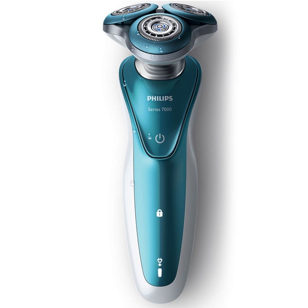 Philips Men's S7370/12 Series 7000 Wet & Dry Electric Shaver – Precision Trimmer