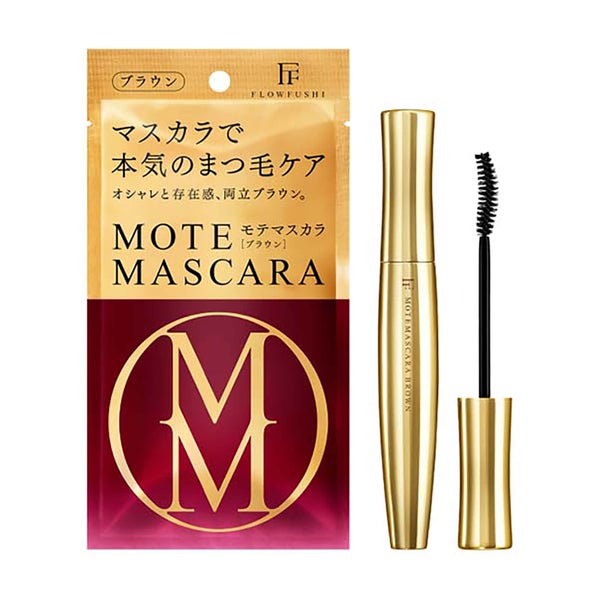 FLOWFUSHI Motemascara Repair Br-R Brown Mascara