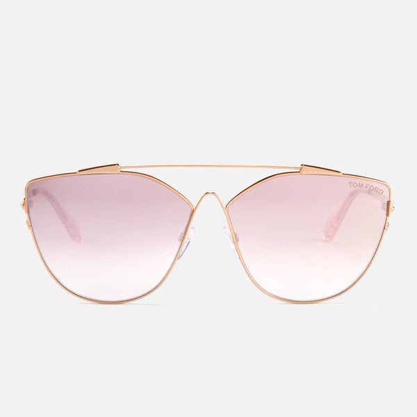 Tom Ford Women's Jacquelyn Sunglasses - Gold/Mirror Violet