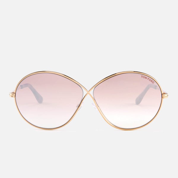 Tom Ford Women's Rania Sunglasses - Shiny Rose Gold/Gradient