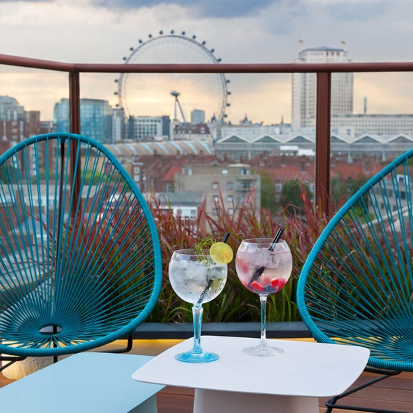 Seven-Course Tapas and Cocktails for Two at H10 Waterloo Sky Bar