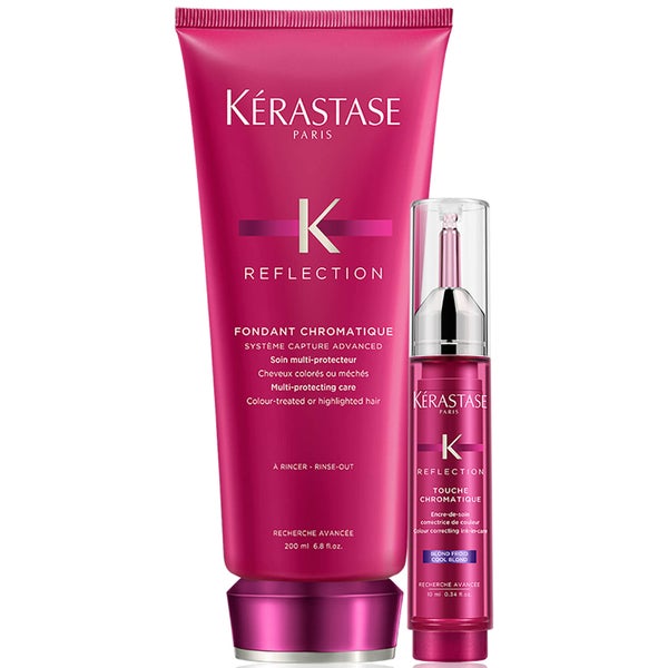 Kérastase Reflection Fondant Chromatique 200 ml og Touche Chromatique - Cool Blonde 10 ml