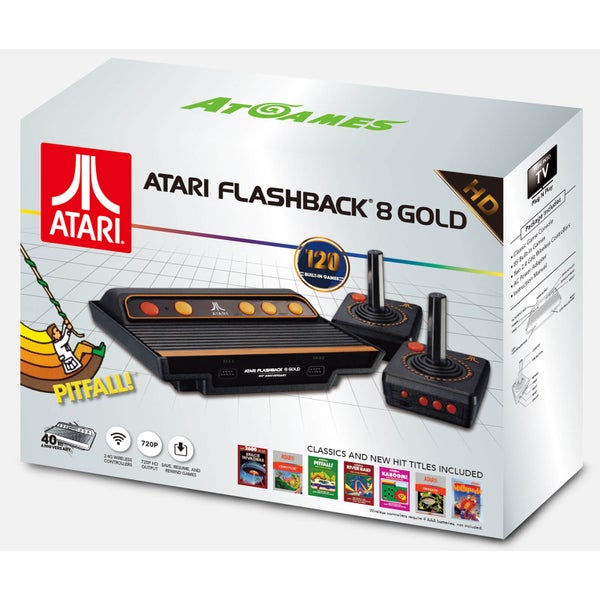 ATARI FlashBack 8 Gold HD With Wireless Controllers