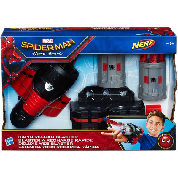 Lance-Fléchettes Marvel Spider-Man: Homecoming Rapid Reload Blaster