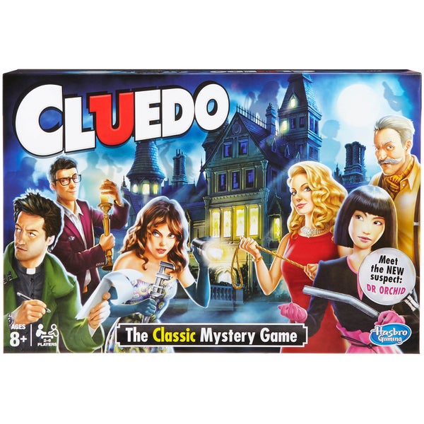 Hasbro Gaming Cluedo het klassieke mysteriespel