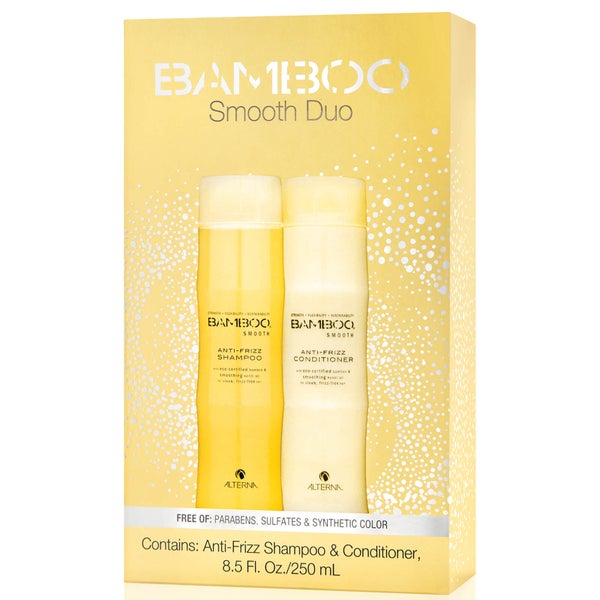 Alterna Haircare Bamboo Smooth Anti-Frizz Duo Gift Set (Worth £37.00)