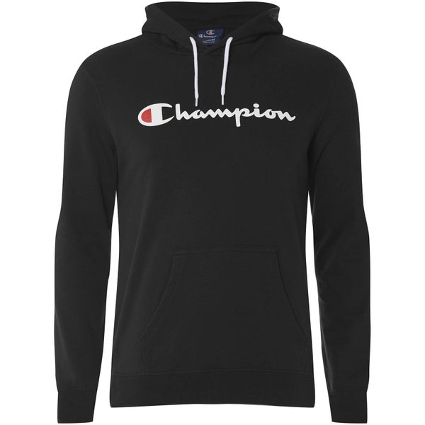 Sweat à Capuche Homme Logo Champion - Noir