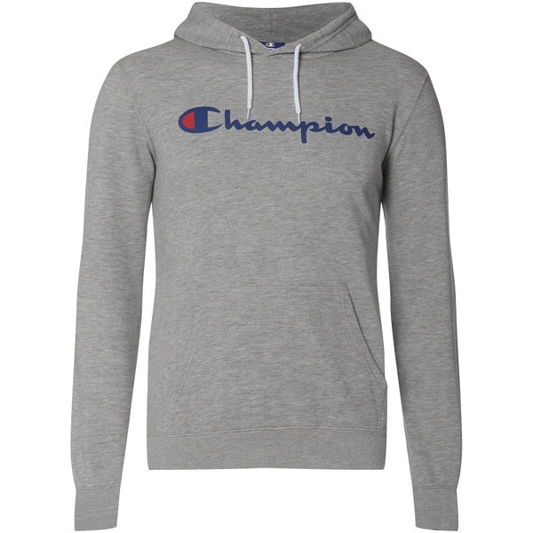 Champion Men's Logo Hoody - Grey Marl