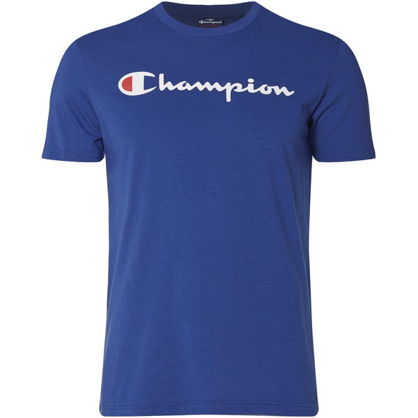 T-Shirt Homme Logo Champion - Bleu