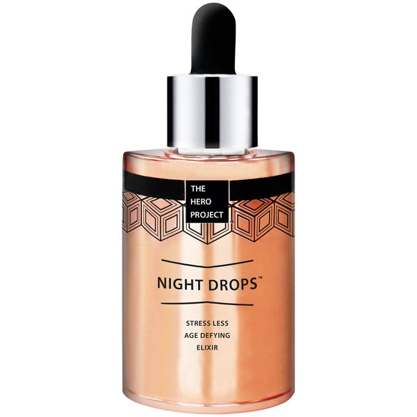 The Hero Project Night Drops Stress Less Age Defying Elixir 30ml