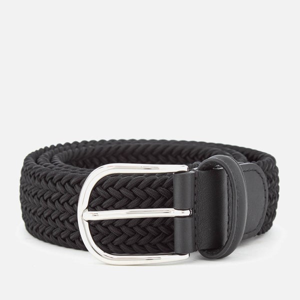 Anderson's Men's Core Woven Fabric Belt - Black