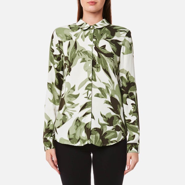 Selected Femme Women's Kamilo Long Sleeve Shirt - Whisper Green