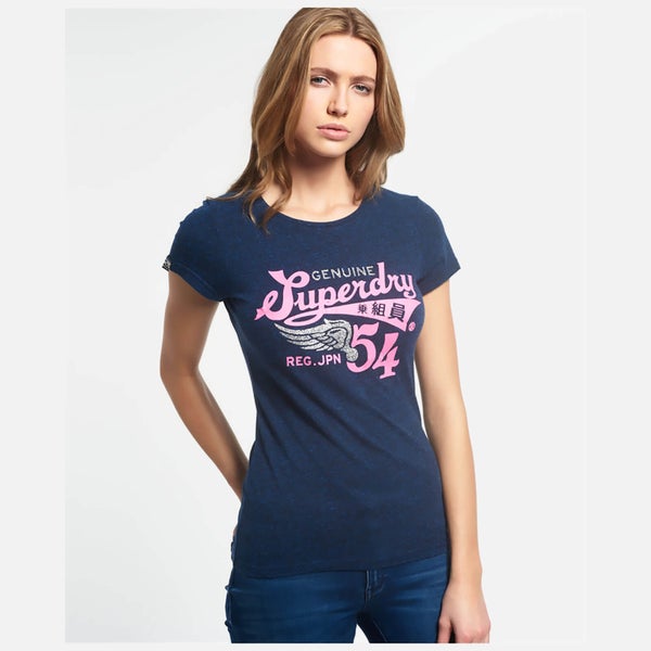 Superdry Women's Genuine T-Shirt - Rugged Imperial Navy