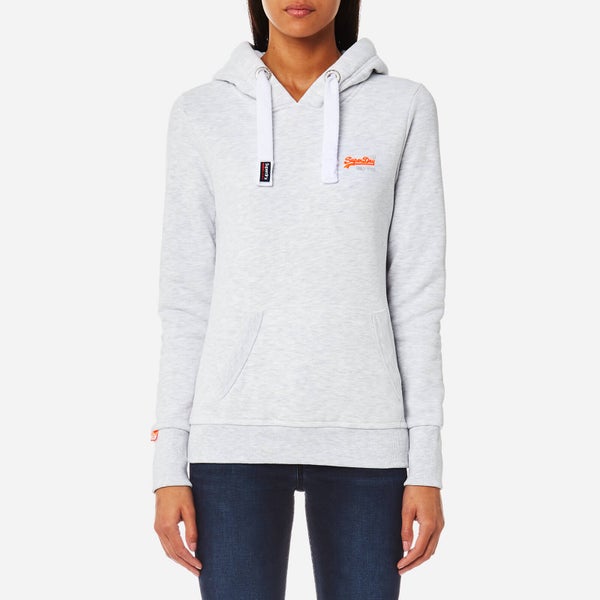 Superdry Women's Orange Label Primary Hooded Sweatshirt - Ice Marl