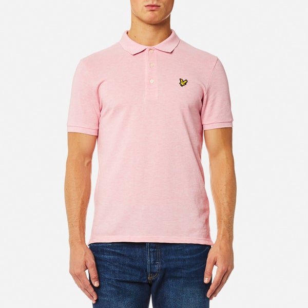 Lyle & Scott Men's Polo Shirt - Soft Pink
