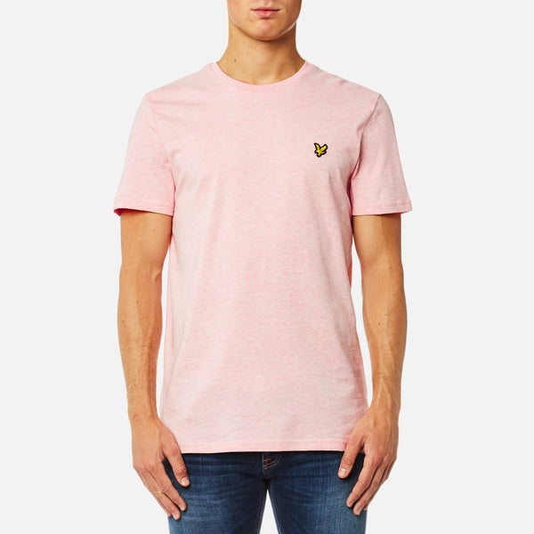 Lyle & Scott Men's Crew Neck T-Shirt - Soft Pink Marl