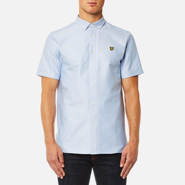 Lyle & Scott Men's Short Sleeve Oxford Shirt - Riviera