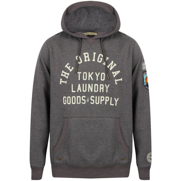 Sweat à Capuche Homme Timberfield Tokyo Laundry - Gris