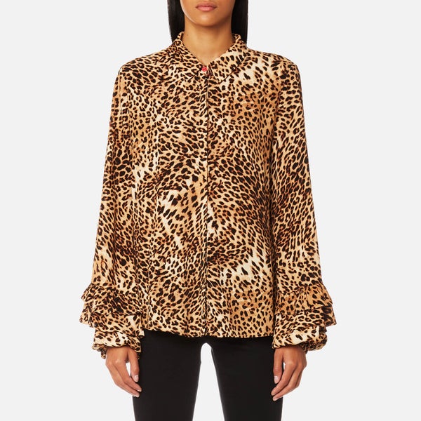 Gestuz Women's Christine Leopard Shirt - Leopard