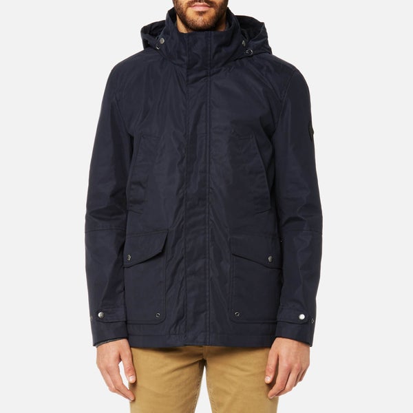 Joules Men's Waterproof Field Coat with Quilted Lining - Marine Navy