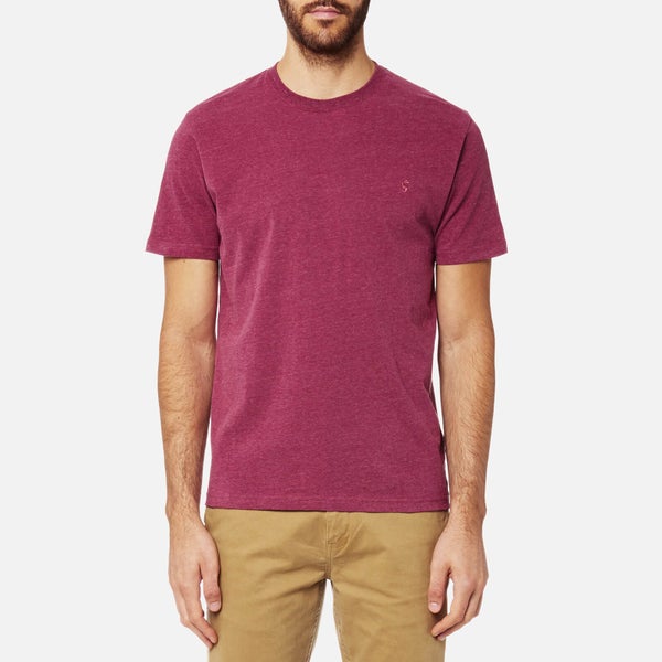 Joules Men's Short Sleeve T-Shirt - Rhubarb Marl