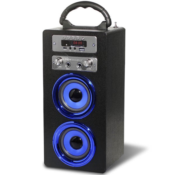 Enceinte Bluetooth Karaoké Pure Acoustics MCP-20 (Micro Inclus) -Noir