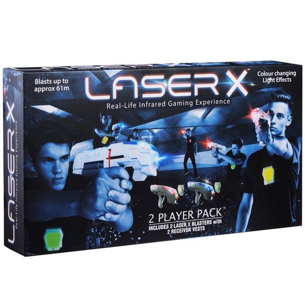 Lot de 2 Pistolets Laser - Character Options Laser X Game