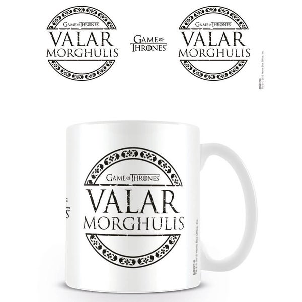 Game of Thrones Coffee Mug (Valar Morghulis)