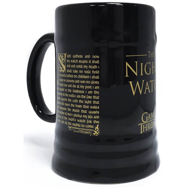 Game of Thrones Stein (Night's Watch Oath)