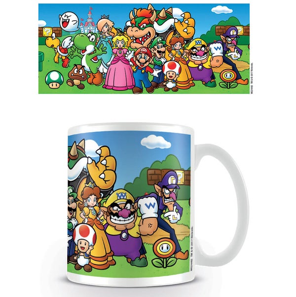 Super Mario Coffee Mug (Characters)