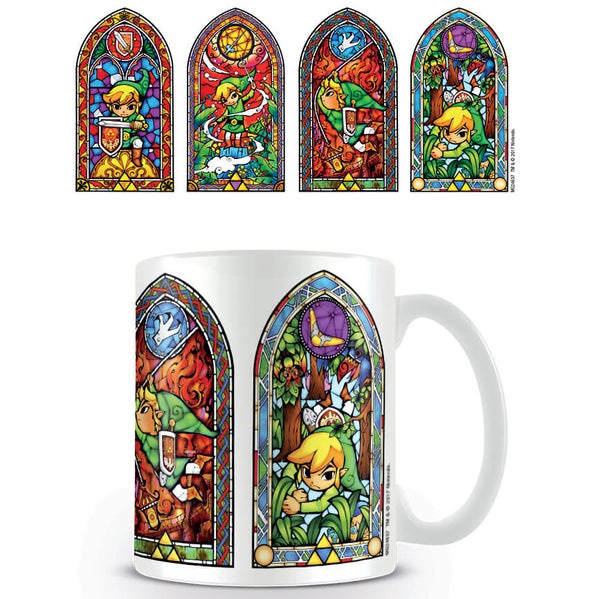 The Legend of Zelda Coffee Mug (Stained Glass)