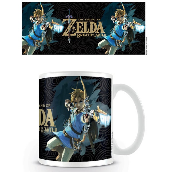 The Legend of Zelda: Breath of the Wild Coffee Mug (Game Cover)